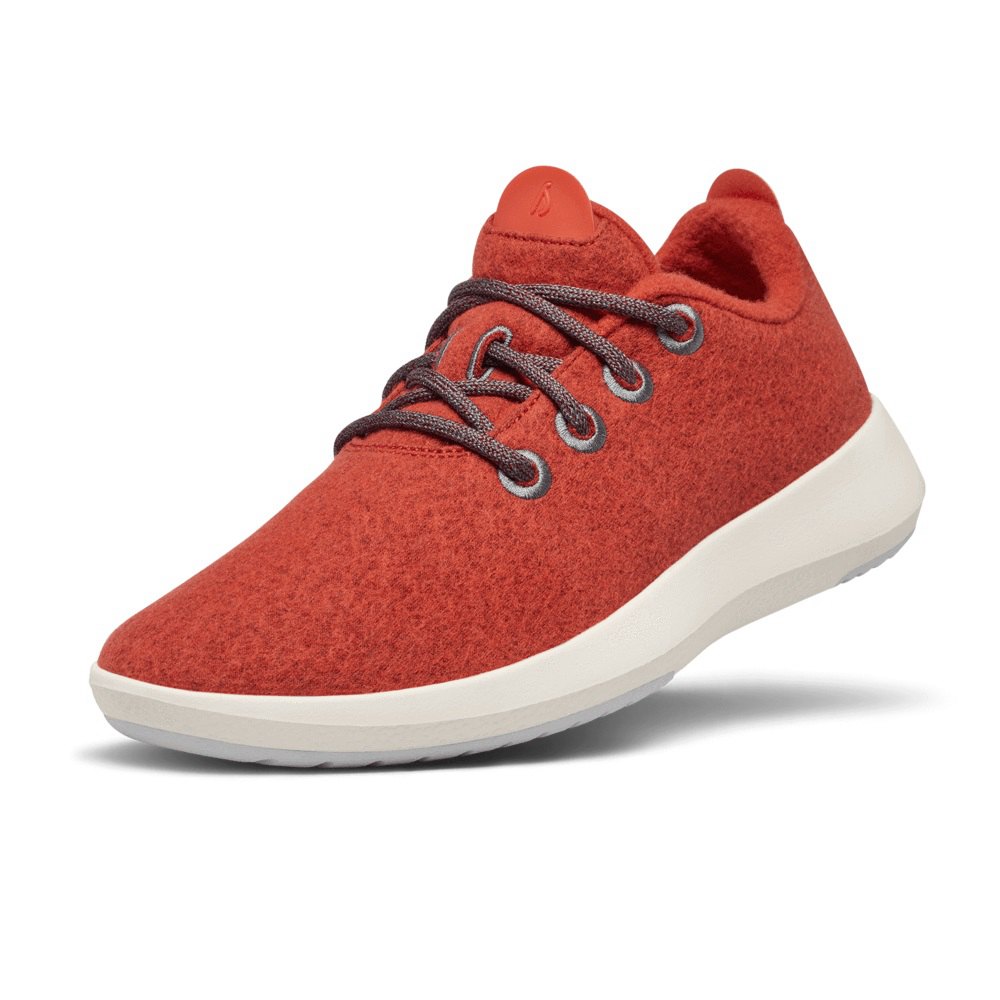 Allbirds Men's Sneakers Red - Wool Runner Mizzles - 20946EGVR